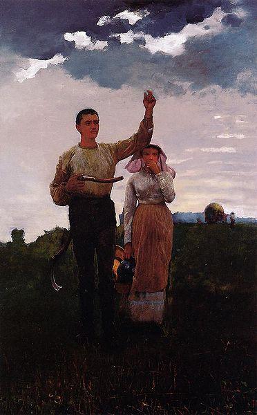 Winslow Homer Answering the Horn